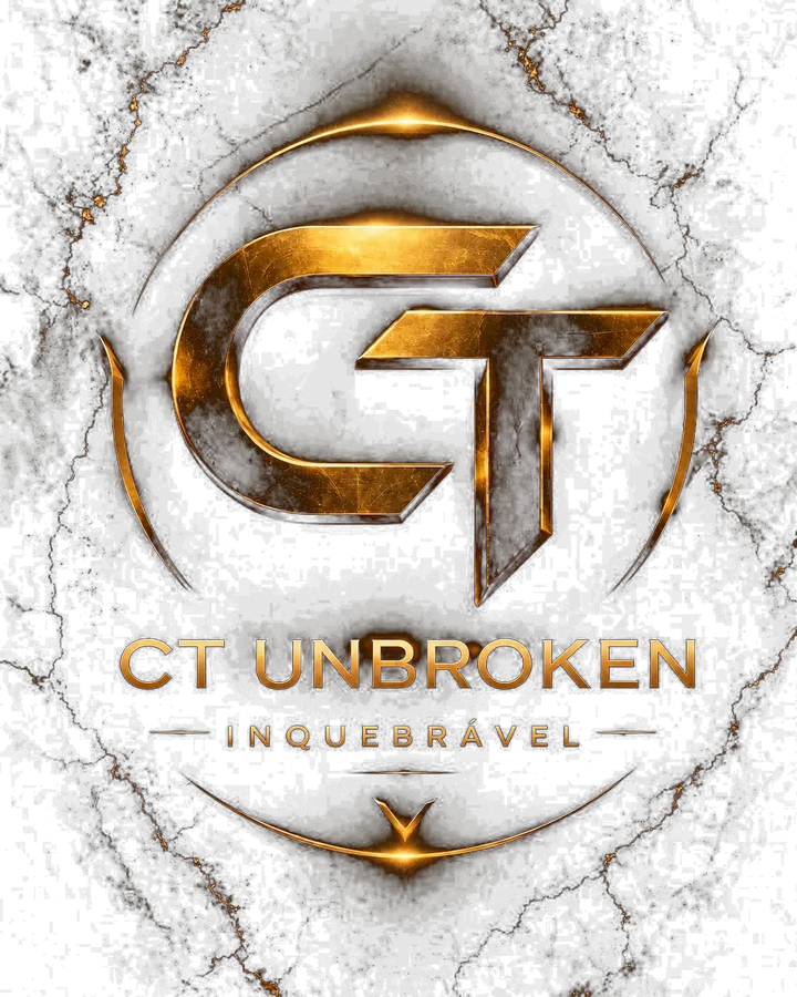 Emblema dourado CT Unbroken — Inquebrável